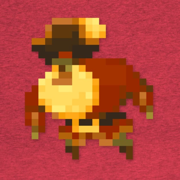 LeChuck low-res pixelart by JinnPixel